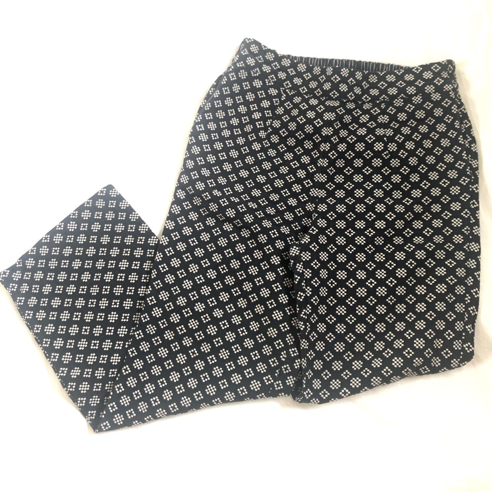 Ace & Jig Black and White Patterned Pants